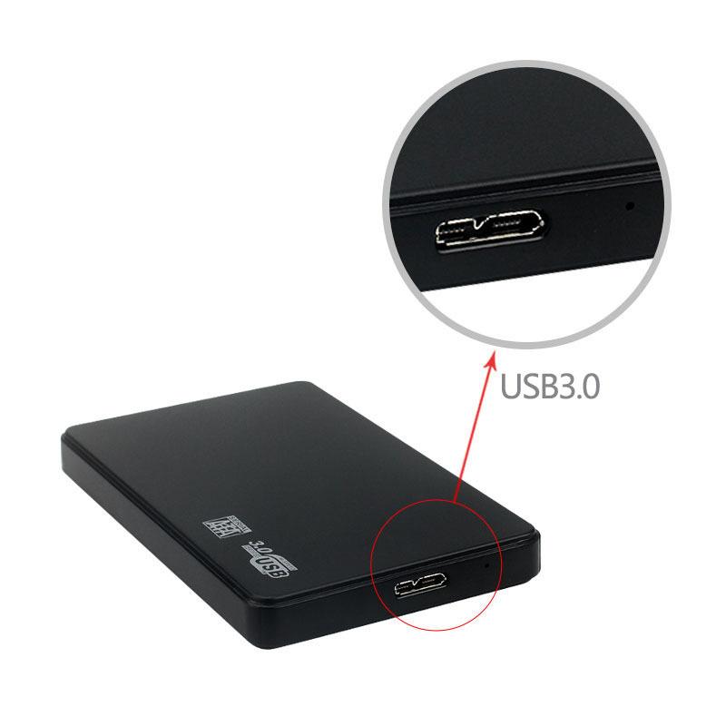 USB 3,0 до 2,5-дюймовый чехол для жесткого диска SATA HDD SSD корпус 5 Гбит/с внешний жесткий диск для ПК, ноутбука, смартфона, ПК, ноутбука