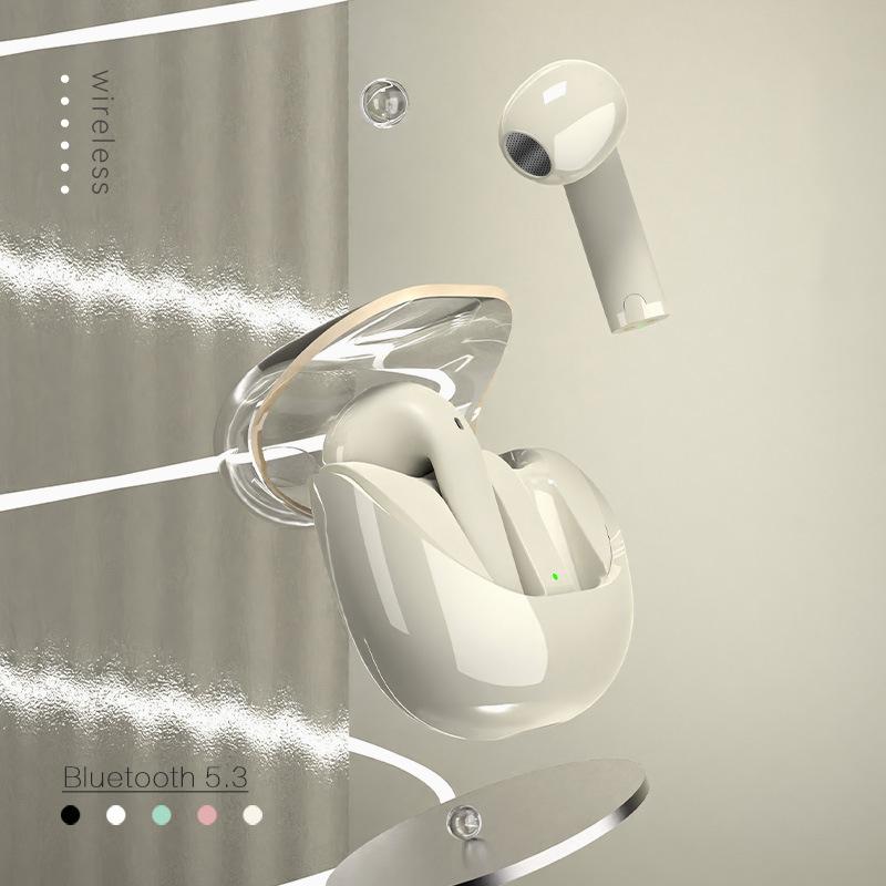 VAORLO Macaron Wireless Earphones 9D HiFi Stereo Music Super Bass Touch Headset In-Ear Painless Wear Noise Cancel Calling Headphone