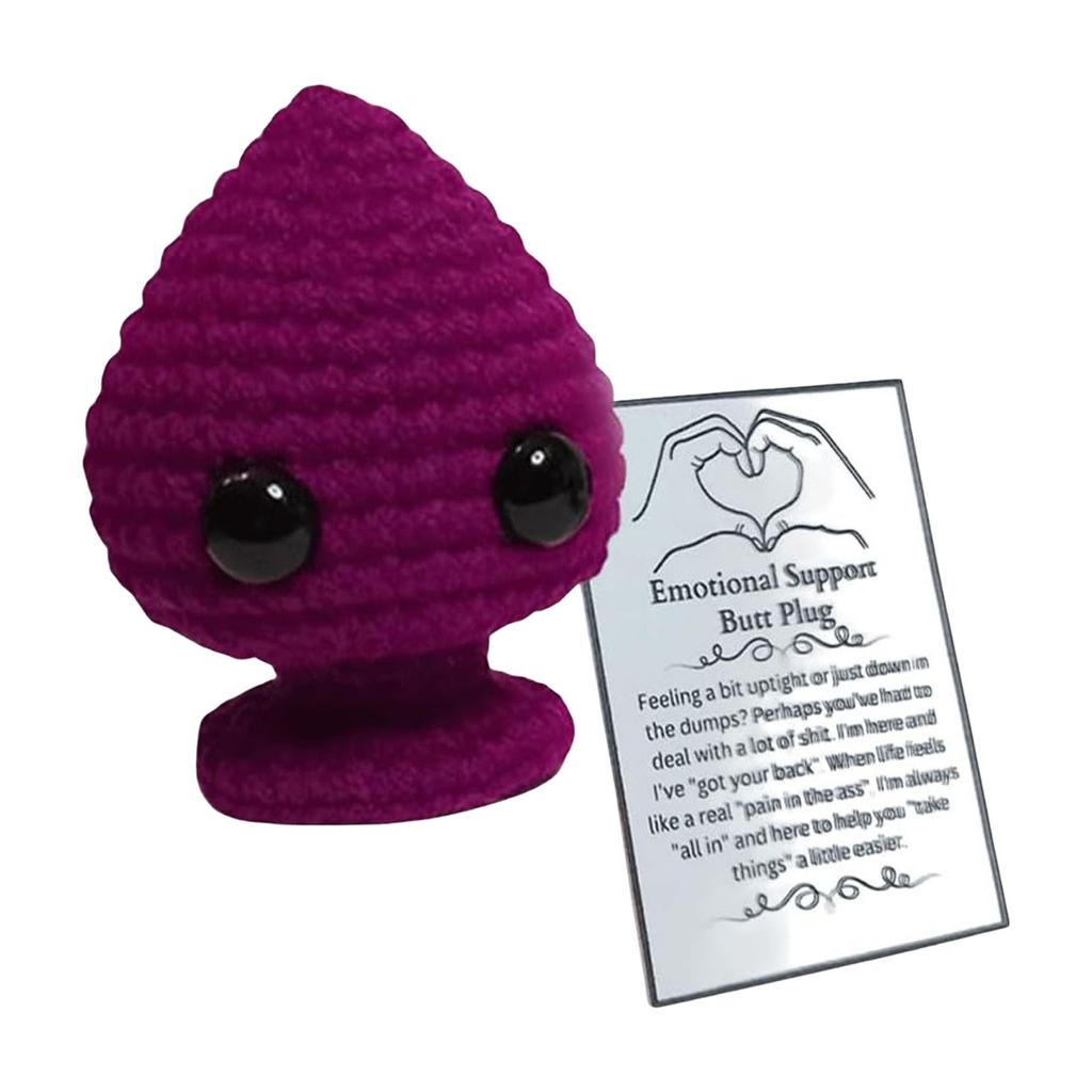 Hand-Crocheted Creative Cartoon Cute Ornament Stress Relief Doll