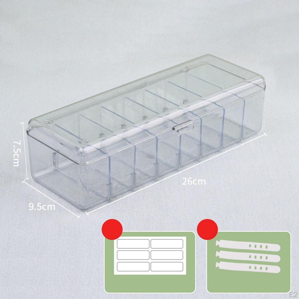 Коробка для колоды карт, акриловый прочный контейнер для хранения, органайзер для игральных костей, чехлы-держатели для спортивных карт