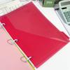 5Pcs with Pockets and Tabs Index Page Folders Binder Dividers Pockets  for 3 Ring Binder