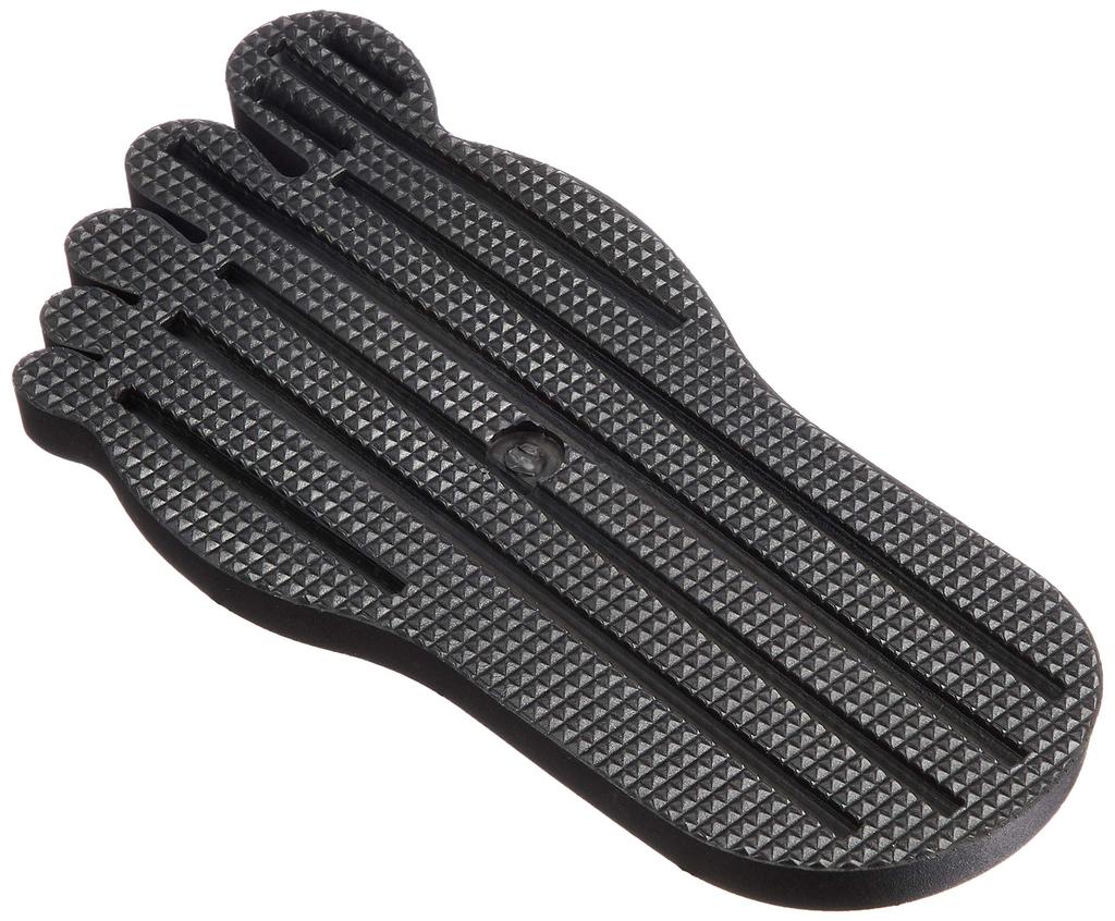 Kijima 213-900 Bike Side Stand Plate, Foot Type, General Purpose, Black