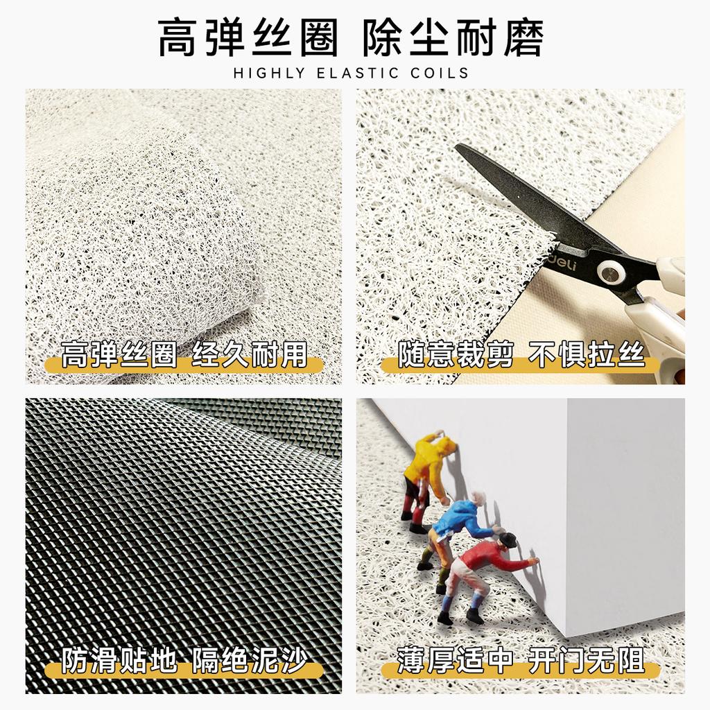 Door Floor Mats For Home Use, High-End Door Dirt-Resistant And Easy To Take Care Of, Non-Slip Foot Mats, Door Entrance Dust Removal Carpet