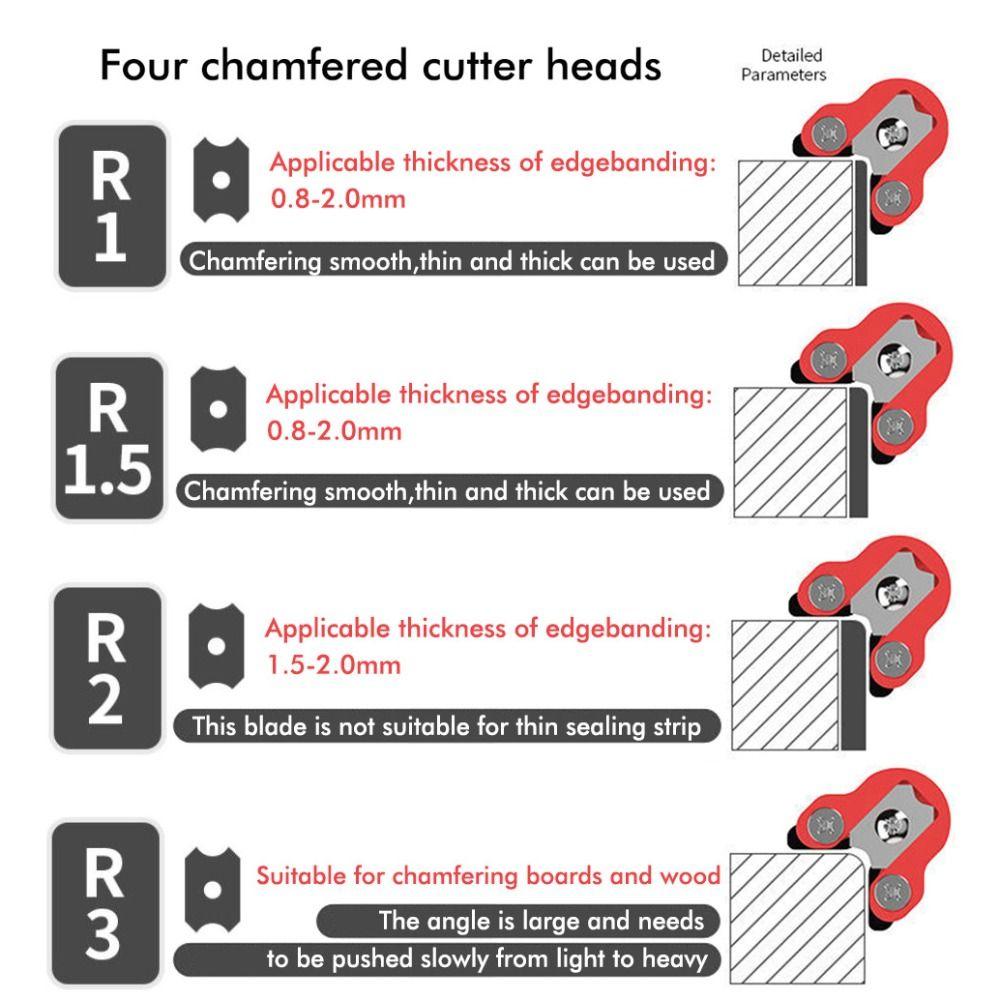 Новый быстрый инструмент для снятия фаски по дереву, скребок для галтели, триммер для дуги, инструмент для обрезки кромок, металлический инструмент для снятия заусенцев с дерева, ручной рубанок для углов