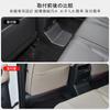 ZUNDUO Toyota New Land Cruiser 250 Land Cruiser 250 Series Kick Guard Rear Seat Back Protector Dirt Prevention Anti-Dick Protection TPE Material Waterproof