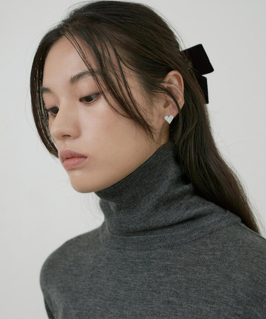 OCTETTE Marino Wool Polo Neck Knit_3Color
