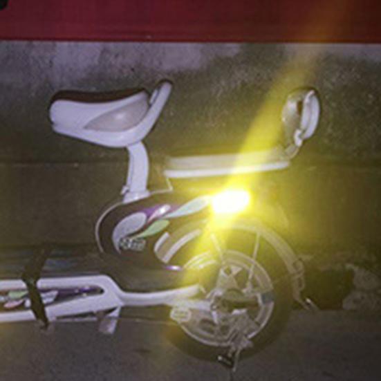 10 шт. Светоотражающие наклейки, устойчивые к выцветанию и царапинам, пластиковые, круглой формы, светоотражающая наклейка для велосипеда