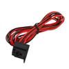 For Auto Car Control  Wire Kit Simple Installation Adjusting Radiator Fan Thermostat Set Flexible Metal Plastic 12V