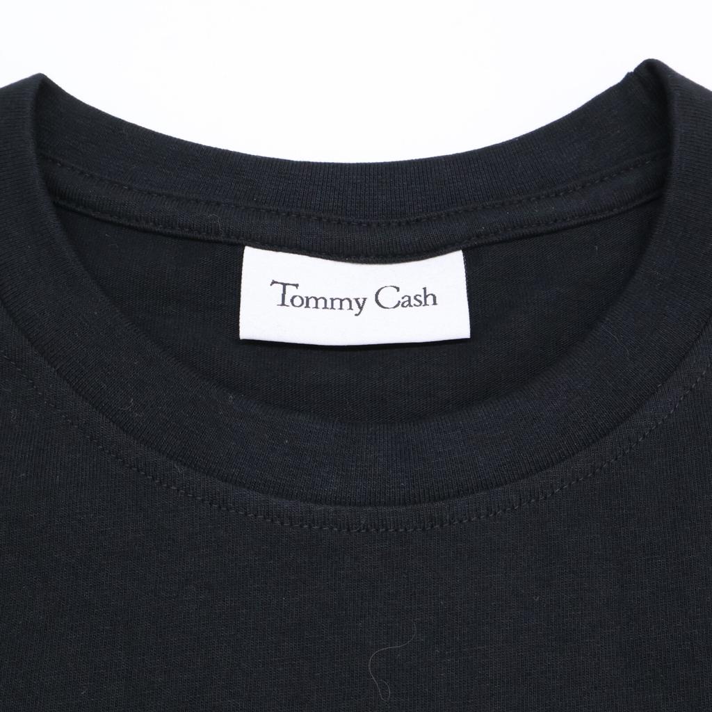 Maison Margiela ×Tommy Cash Black Logo T-shirt Tops Not Written blackUsed