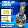 2pcs 200W 30000LM H4 H7 Led Headlight Bulbs Double Copper Tube High Low Beam 3570SMD H1 H11 HB3 9005 HB4 9006 Led Headlight LED