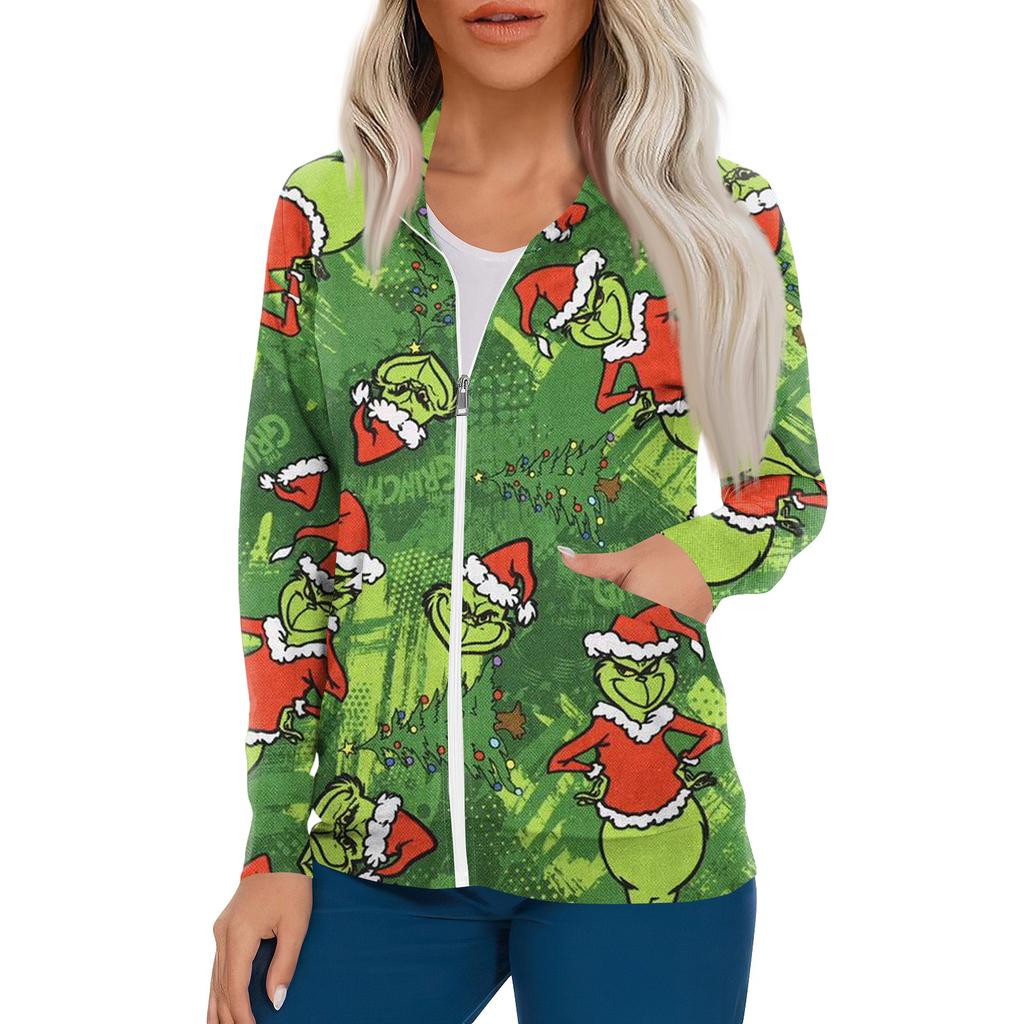 Женский однобортный защитный комбинезон с длинным рукавом и карманом, рабочий воротник-стойка, кардиган, куртка, топ