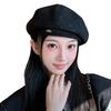 Beret Women's Autumn and Winter Pumpkin Hat New Style Showing Face Small Korean Painter Hat Fashionable Versatile Octagonal Hat Trendy