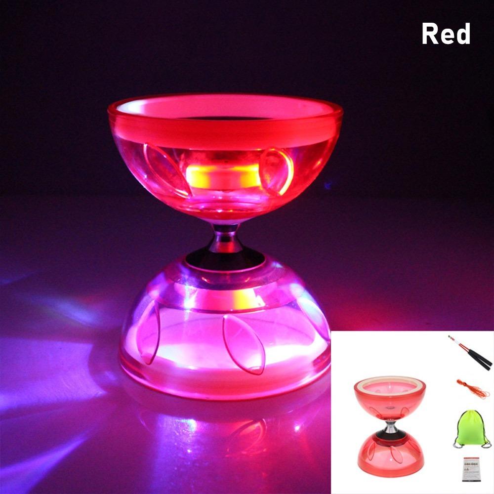 Кожаное китайское йо-йо, мягкая игрушка Diabolo, бодибилдинг, китайское Diabolo Child