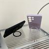 Модный чехол из жидкого силикона для Samsung Galaxy S25 Edge S24 S23 S22 S21 S20 Ultra FE A17/07 56/36/26/16 с магнитной подставкой