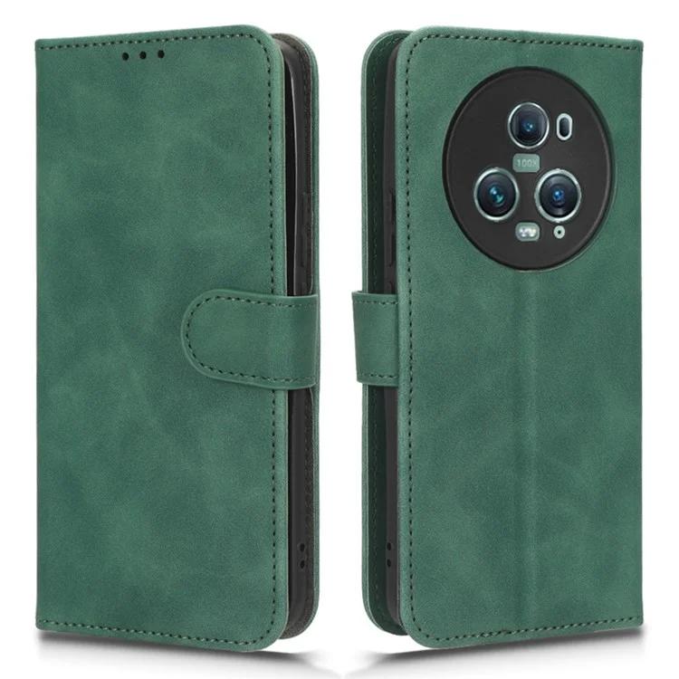 Кожаный флип-чехол для телефона Honor Magic5 Pro, кошелек-подставка, удобный для кожи, защищенный от падений чехол для мобильного телефона