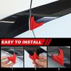 Red Silicone Door Anti-Collision Sticker Trim For Corvette C8 +