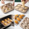 Carbon Steel Muffin Pan Non-Stick Baking Mold Kitchen Accessories Shell Baking Pan  Kitchen