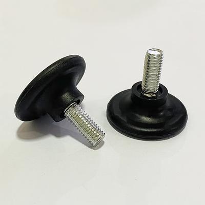 4 шт. Черный Белый Железо Пластик Мебель Стол Стул Ножки Дивана Регулируемые Выравниватели Скользящие Накладки M6 M8