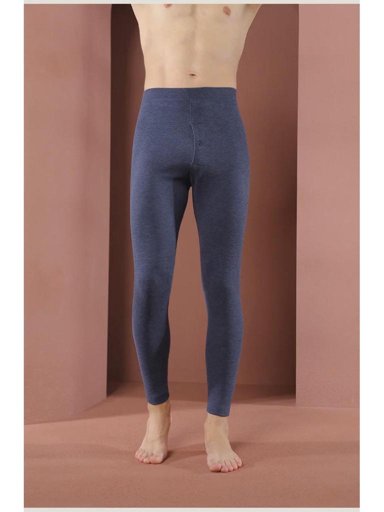 Мужские двухсторонние теплые облегающие брюки из плотного немецкого бархата, большие размеры для людей среднего и пожилого возраста, осенняя одежда