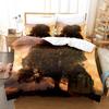 Комплект пододеяльников Natural Landscape Blue Sky Lawn Flower Double Queen King Size 2/3 шт. Полиэстеровое одеяло для детей, подростков и взрослых