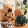 Dragon Boat Festival Capybara Plush Rice Dumpling Inspirational Stuffed Gift Toy