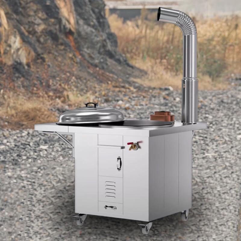 Beifu 304 Stainless Steel Wood-Burning Stove with Water Tank