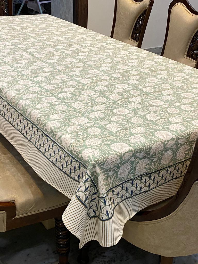 Blockprint Table Cloth 6 Seater (90*60 Inches)