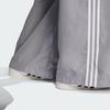 adidas Оригинальные свободные спортивные брюки с широкими штанинами и полосатым логотипом на шнурке, женские плавки, серые JD3389