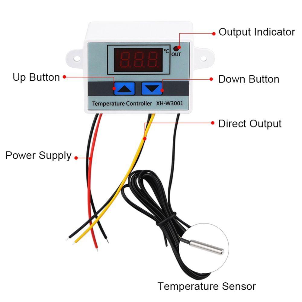 Microcomputer Controller Temperature Controller Thermostat Incubator Control Switch Probe