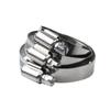 304 Stainless Steel Worm Drive Hose & Pipe Clamps: Suitable for Water Pipes, Range Hoods, Washing Machines, and Gas Pipes.