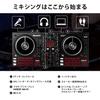 Numark DJ Controller 2 Deck Jog Wheel with Touch Sensor Serato DJ Lite DJ Mixer Streaming DJ Equipment FX with Paddle Audio Interface Numark Mixtrack