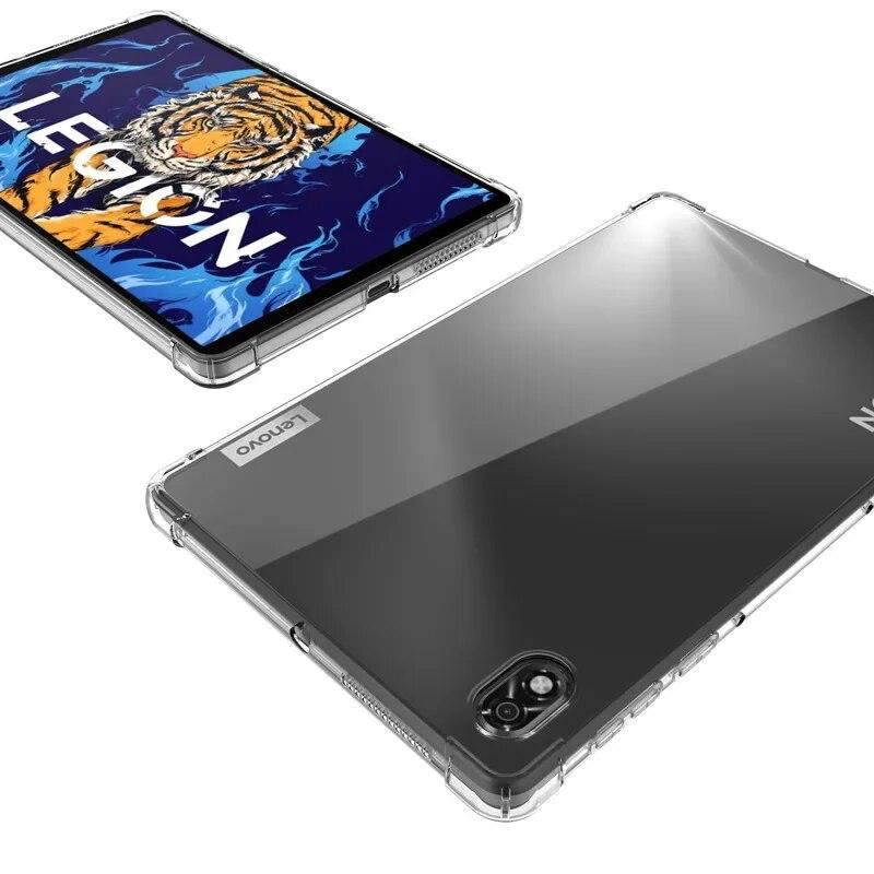 Противоударный силиконовый чехол для Lenovo Legion Y700 TB-9707F 8,8 'чехол для планшета Гибкая прозрачная задняя крышка Защитная пленка для экрана