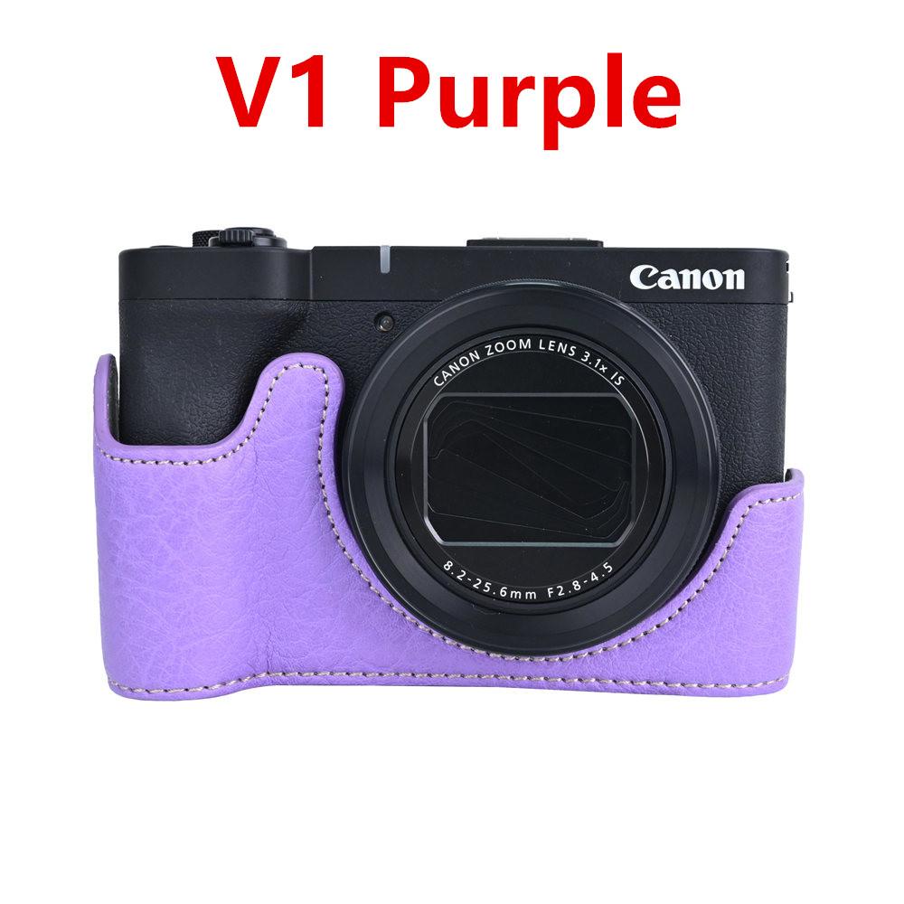 Получехол для камеры для Canon EOS R50V R50 R10 200D 200DII PowerShot V1 SX70HS Нижняя крышка с отверстием для батареи из ПУ кожи