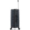 Valise Cabine Extensible Rigide Trolley Polycarbonate - LYS Paris 393 - 393 &amp; 395 Gris Foncé -