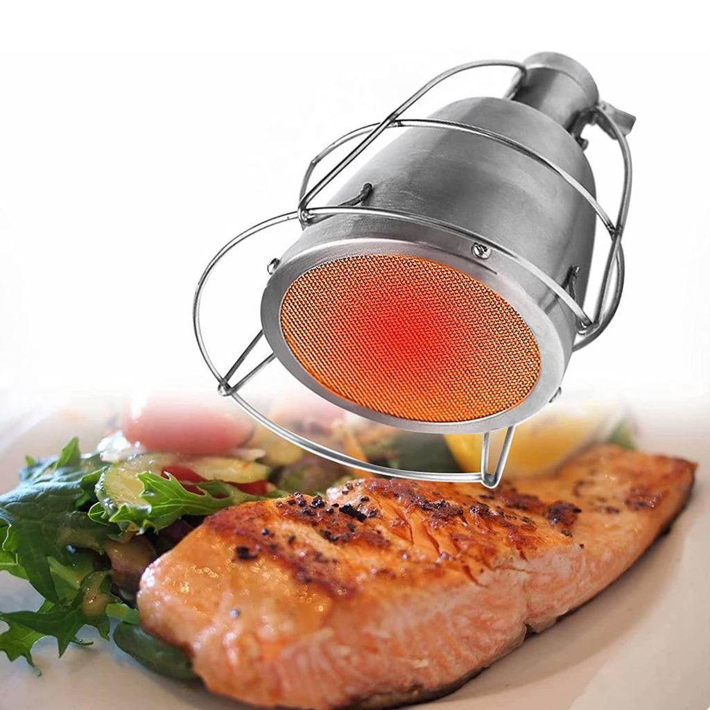 Multi-Function Steel Culinary Torch Attachment for Professional Chefs