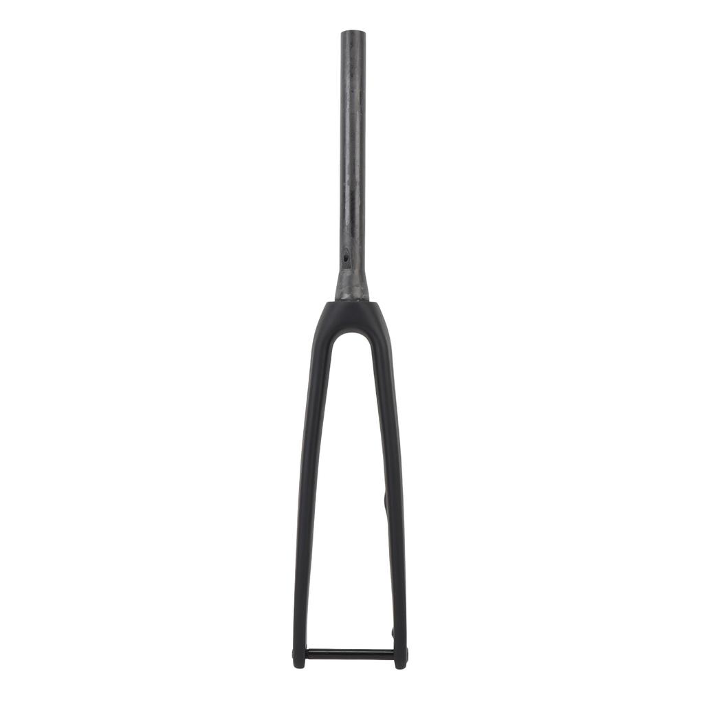 Cycling Front Fork 3K T800 Carbon Fiber 100x12mm Thru Axle 1 1 8 Inch Diameter 45mm Offset Flat Disc Brake Front Fork