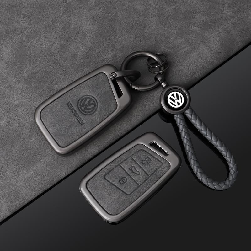 Для VOLKSWAGEN VW Чехол из цинкового сплава и кожи для автомобильного ключа Для VW Volkswagen Magotan iguan MK2 Passat B8 CC Passat B8 Защита для пульта