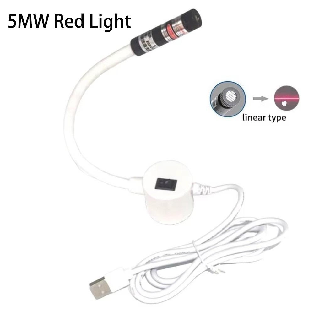 Portable Magnetic Positioning Quilting Light for Sewing Multifunctional Single/cross-line Positioning Lights Work Light USB