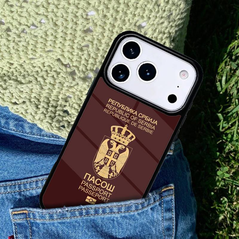 Флаг Сербии Сербский чехол для телефона Совместим с для IPhone 17air 16e 15 14 13 12 11Pro Max 17 Air