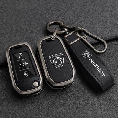 Car Folding Remote Key Fob Cover Case Shell for 208 2008 301 308 3008 RCZ 508 408 2008 307 Auto Keychain Accessories