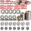 Ball Bearings 687zz 6900zz 625zz 685zz 608zz 623zz 626zz 688zz Deep Groove Miniature Bearings For Scooter 3D Printers Bearings