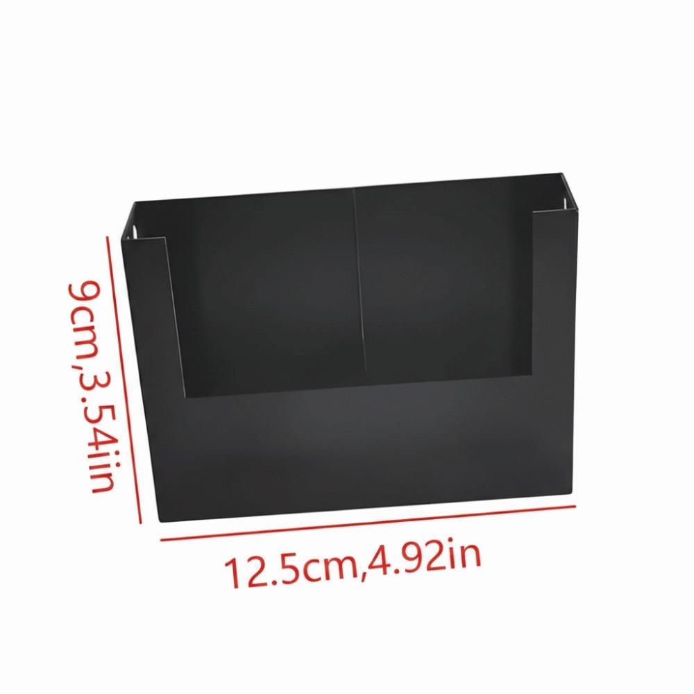 Black Color Remote Control Organizer Honeycomb Design Honeycomb Storage Box Living Room