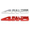 4WD Full Time Car Sticker Badge for  GT4 Hummer Land Cruiser Focus RS ST Cosworth