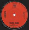 7-дюймовая пластинка CHRISTIE Yellow River 4911 CBS 1970 UK Rock Б/у