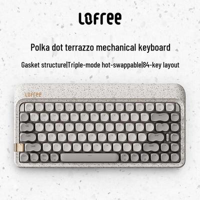 LOFREE OE914 Механическая клавиатура с тремя режимами подключения и возможностью горячей замены