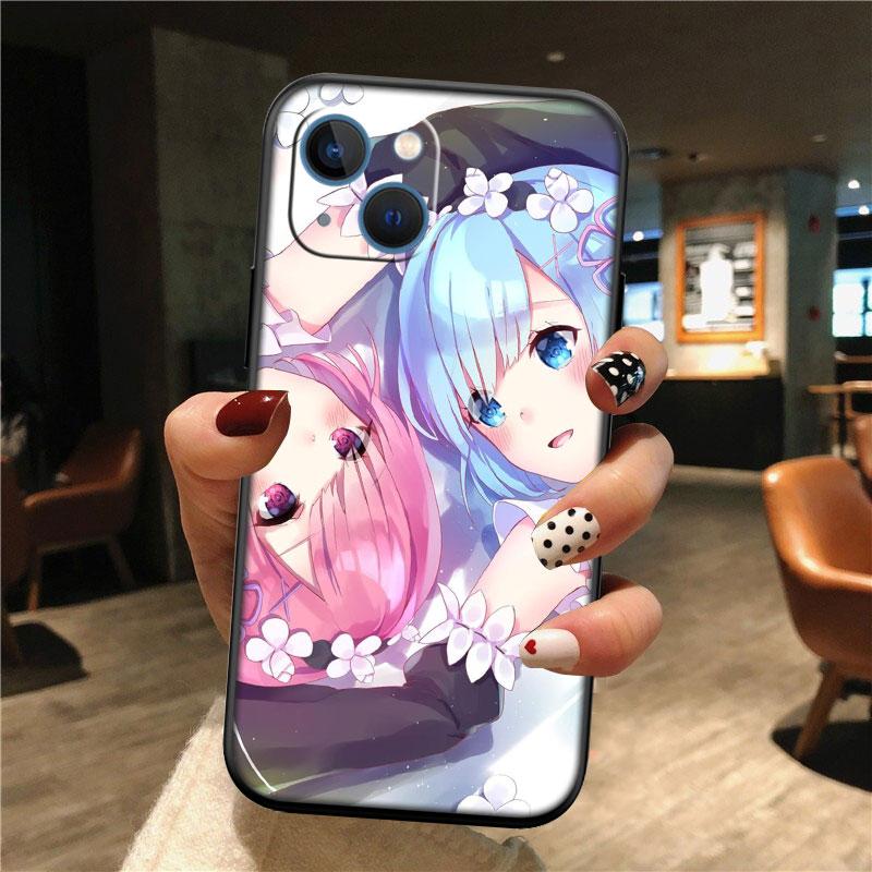 Re Zero Emilia Ram Rem Новый высококачественный чехол-ракушка для телефона для Xiaomi Poco C40 C50 C51 C55 C65 C71 C75 F3 F5 F6 F7 M2 M3 Pro Ultra