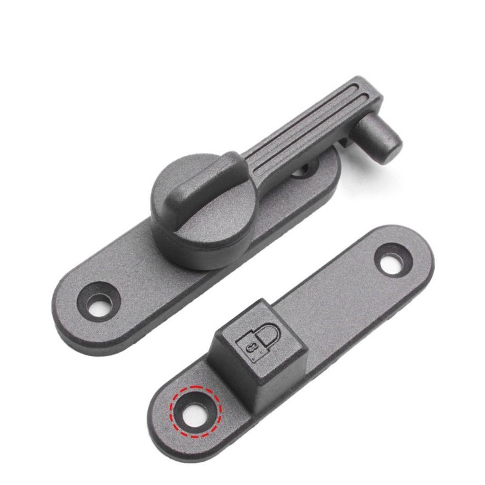90/180 Degree Sliding Door Lock Zinc Zinc Zinc Alloy Door Catch Bolt Protable Door Hasps Window