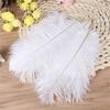 10 шт. элегантное страусиное перо белое пушистое перо для свадебной вечеринки домашняя комната DIY украшения 30-35 см/11,8-13,7 дюйма