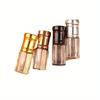 4pcs/set Refillable Golden Essential Oil Roller Bottle Perfume Bottle Glass Roll-On Essential Oil Bottle Cosmetics Container