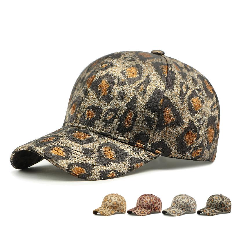 Весенняя бейсболка с леопардовым принтом, женская уличная шляпа от солнца